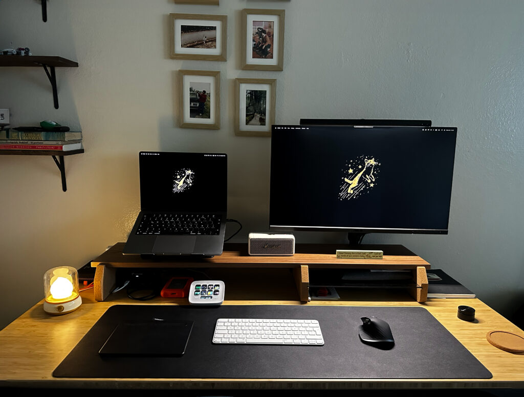WFH set up
